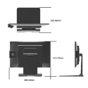 TPV POS M6 N97 15" 8GB DDR4 M2 128GB