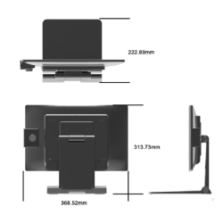 TPV POS M6 N97 15" 8GB DDR4 M2 128GB