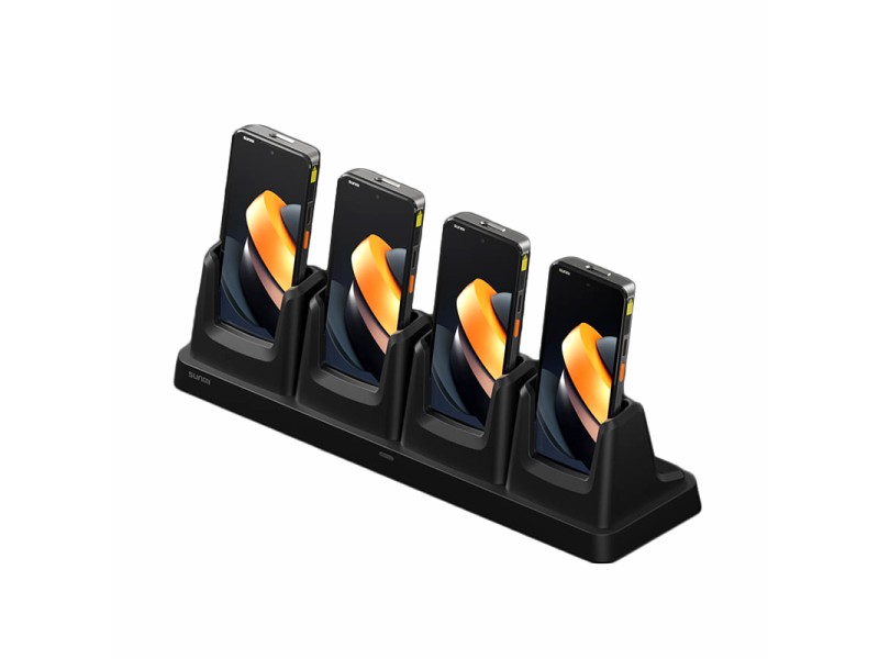 BASE DE CARGA CUÁDRUPLE PARA TERMINALES SUNMI L3